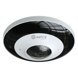 [SF-IPD360A-6I1] SAFIRE Smart Caméra dôme IP Fisheye SF-IPD360A-6I1 6 MPX